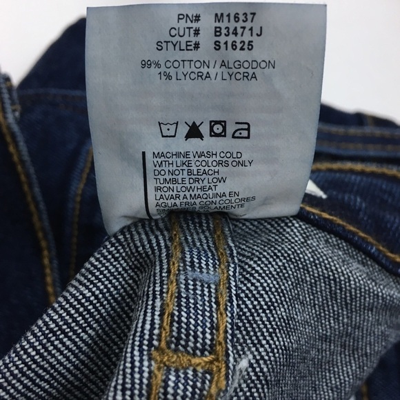 VIBRANT MIU Jean Shorts Distressed Bermuda Stretch Denim Streetwear Size Large - Picture 9 of 10